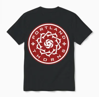 Portland Thorns Unisex T-Shirt - Black