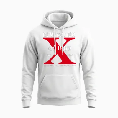 Gen X 1969 Bevor Du Geboren Wurdest, War Sissie Totenkopf Unisex Hoodie - White