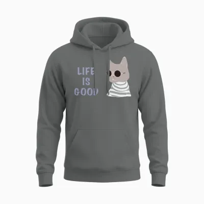 Funny Pictures Unisex Hoodie - Graphite Heather