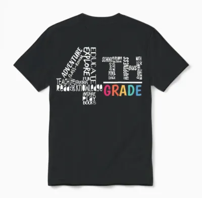 Funny Fourth Grade Tee Shirt Students of 4th Grade Boy Unisex T-Shirt - Black