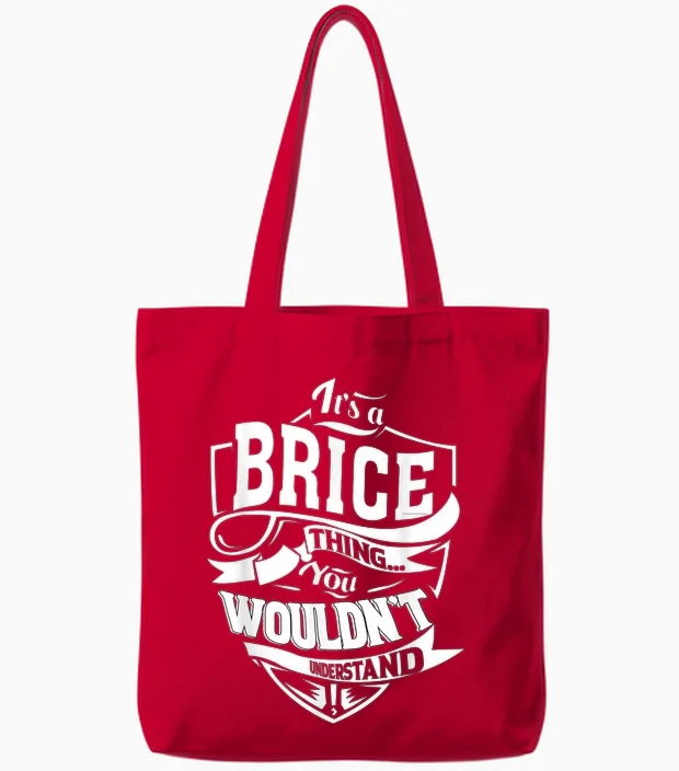 It's a Gift from Brice Tote Bags in Red