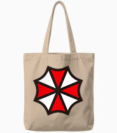 Resident Evil Umbrella Tote Bags - Natural