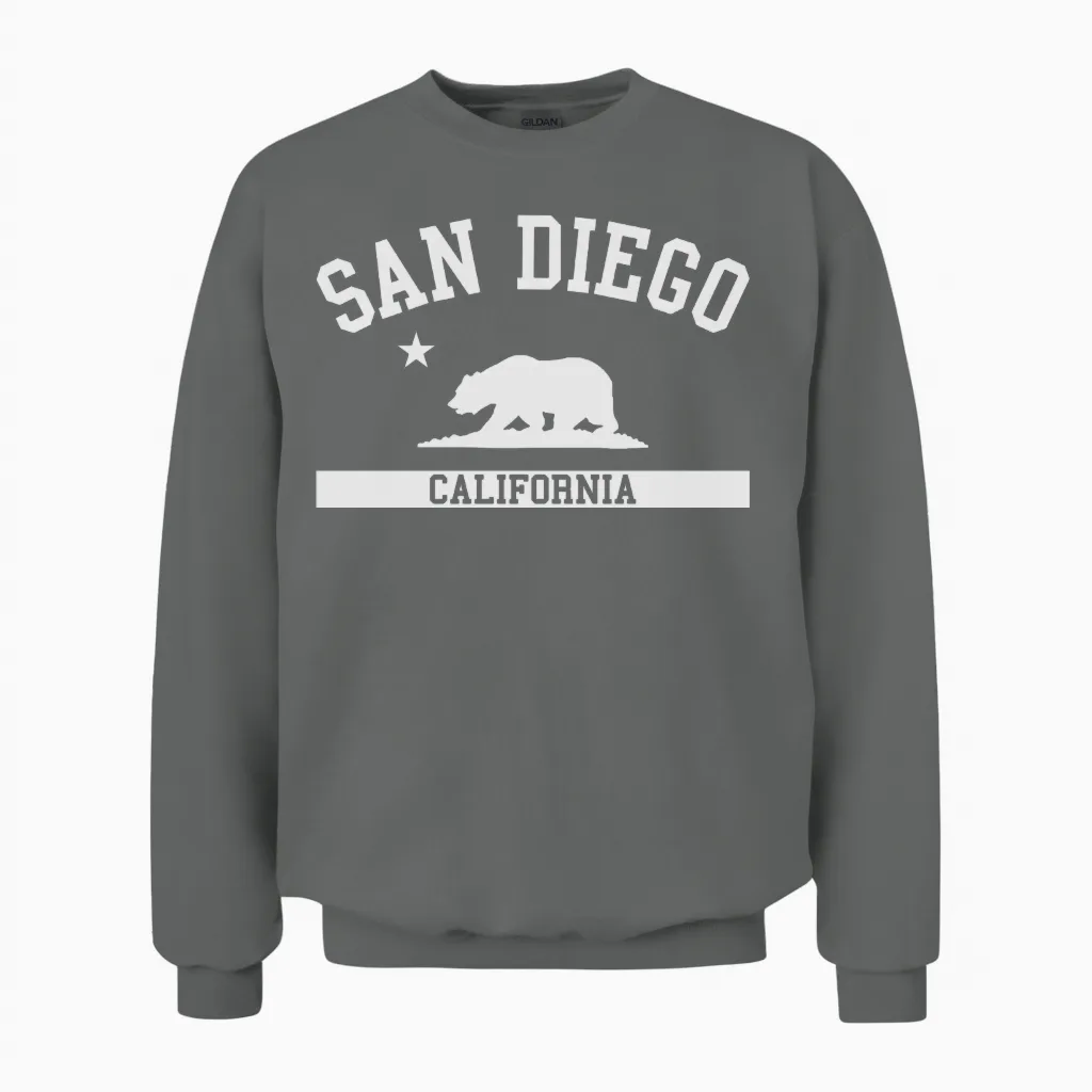 San Diego Unisex Sweatshirt in Graphite Heather