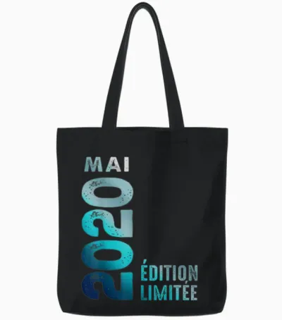 Mai 2020 édition Limitée Mai 2020 Tote Bags - Black