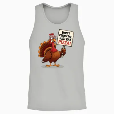 Thanksgiving Funny Thanksgiving Dont Pluck Unisex Tank Top - Ash