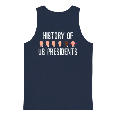 Anti Trump Usa President Election Impeach Clown Unisex Tank Top - Navy