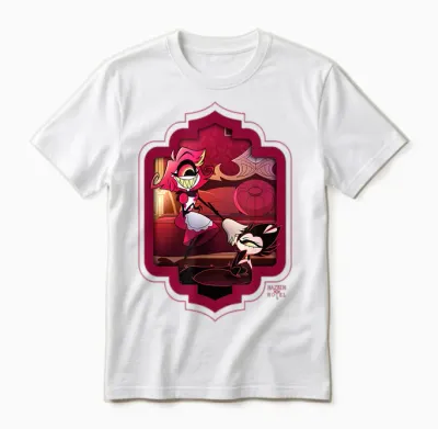 Hazbin Hotel - Niffty Unisex T-Shirt - White