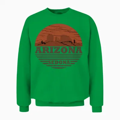 Arizona Sedona Unisex Sweatshirt - Irish Green