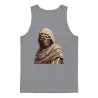 Undead Mummy Unisex Tank Top - Sport Grey – 1