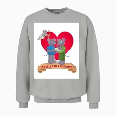 Angel Den Publishing Logo 2025 Unisex Sweatshirt - Ash