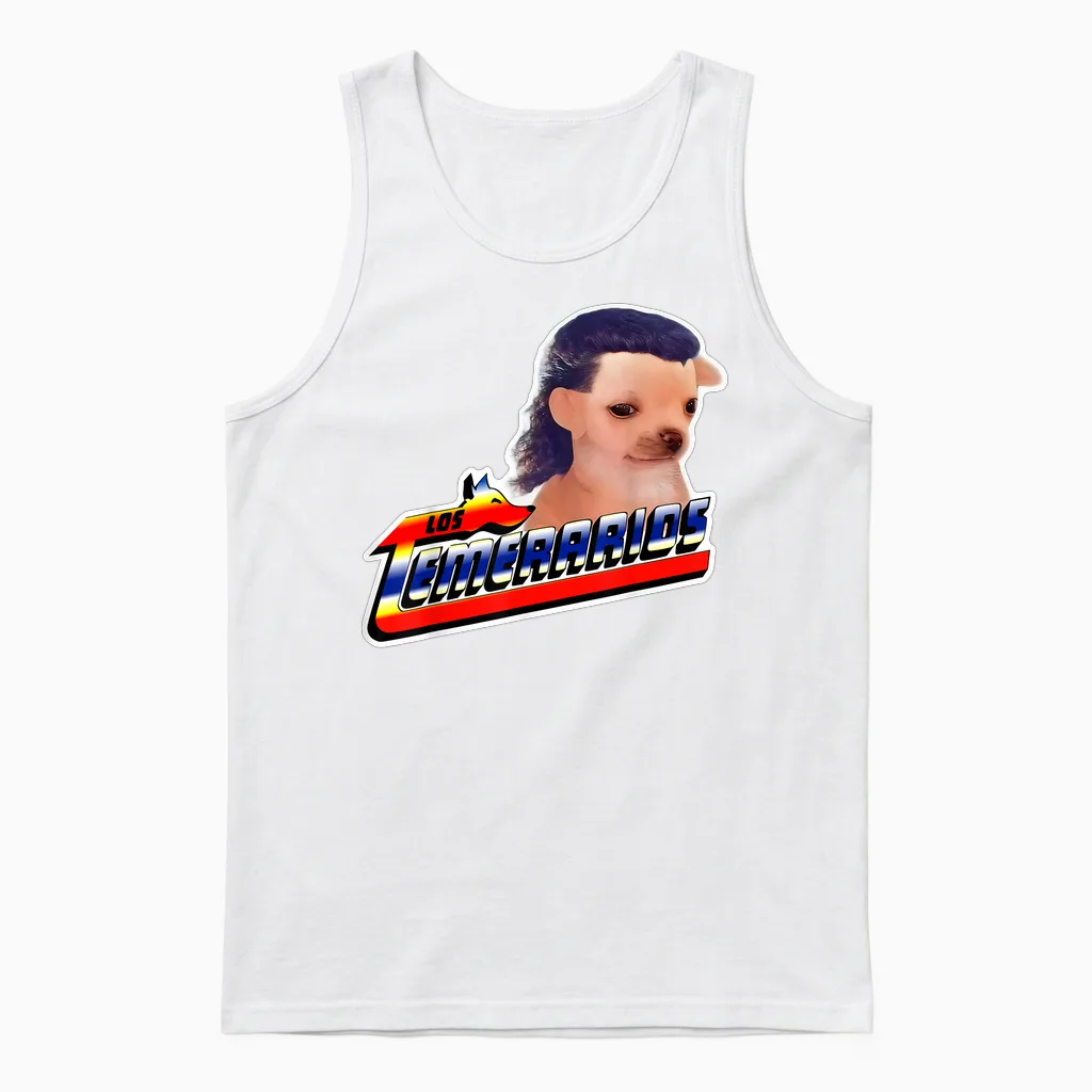 Mexican Funny Spanish Unisex Tank Top in White