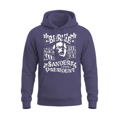 Bernie Sanders Unisex Hoodie - Heather Sport Dark Navy