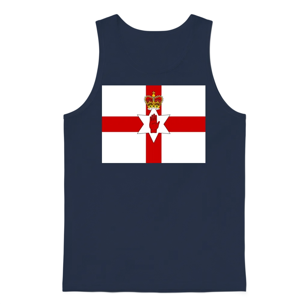 Northern Ireland Unisex Tank Top - Navy