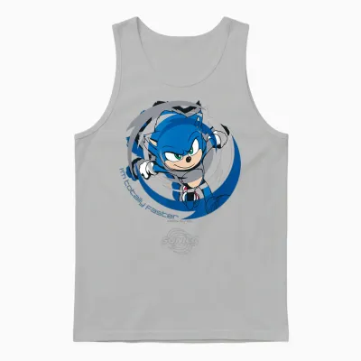 Sonic the Hedgehog : Movie 3 Unisex Tank Top - Ash