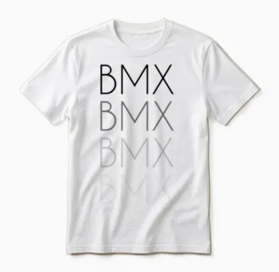 Bmx Retro Unisex T-Shirt - White