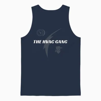 The Hvac Gang Unisex Tank Top - Navy
