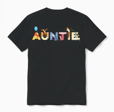 Disney Winnie the Pooh & Friends Auntie Family Disney Trip Unisex T-Shirt - Black