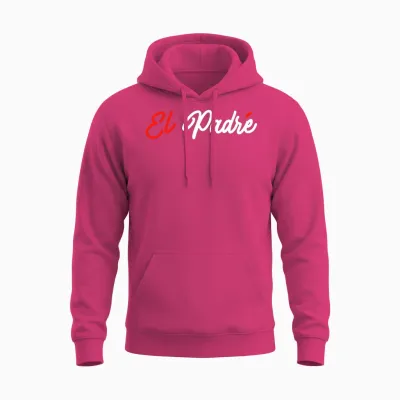 Homme El Padre Papa Humour Fête Des Pères Famille Homme Cadeau T-Shirt Haut De Gamme Unisex Hoodie - Heliconia
