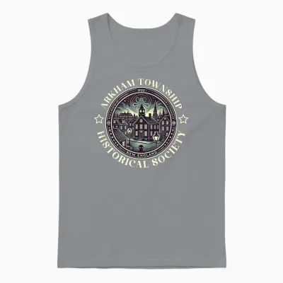 Arkham-Stadt Lovecraftscher Cthulhu-Mythos Miskatonic Horror Unisex Tank Top - Sport Grey