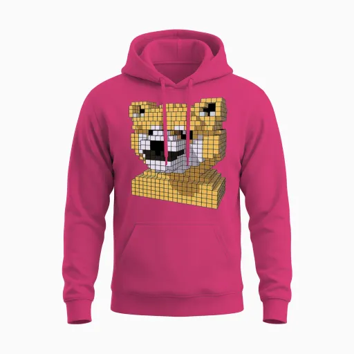 Dog Smiling Unisex Hoodie - Heliconia