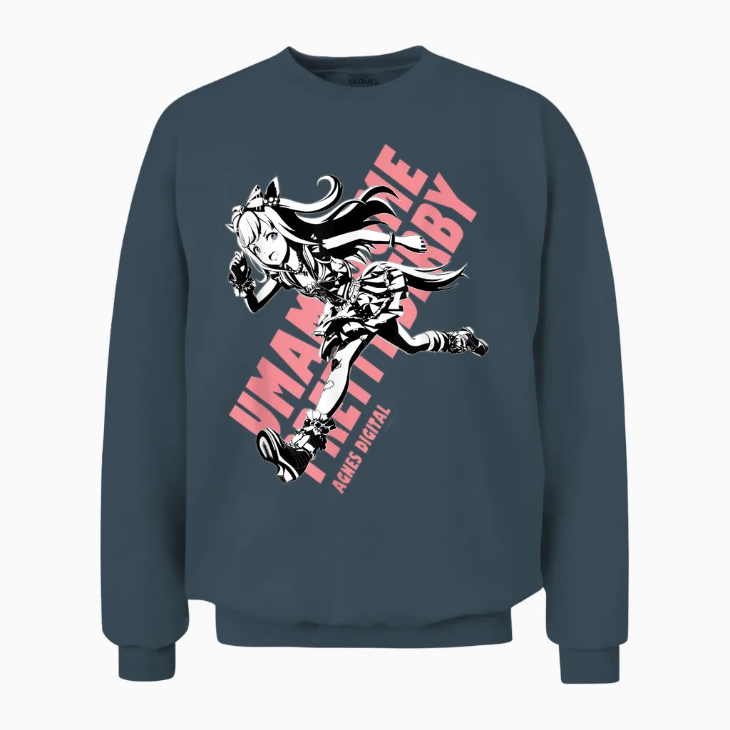 Umamusume: Pretty Derby Agnes Digital Unisex Sweatshirt in Dark Heather