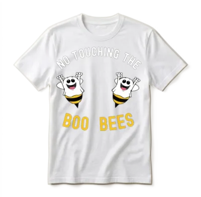 No Touching the Boo Bees Unisex T-Shirt - White
