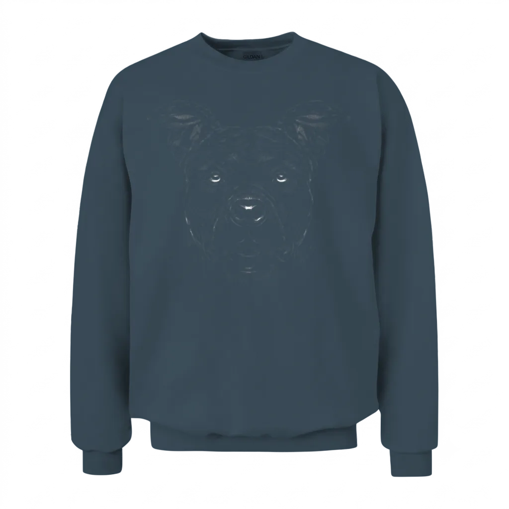 Dog Dogs Dog Lovers Dog Owners American Unisex Sweatshirt - Dark Heather