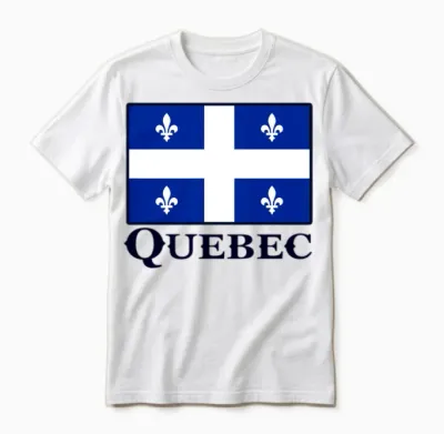 Quebec Unisex T-Shirt - White