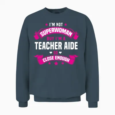 Teacher Aide Unisex Sweatshirt - Dark Heather
