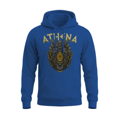 Athena Greek Mythology Unisex Hoodie - Royal