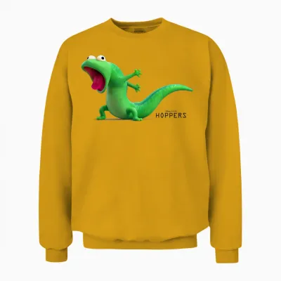 Disney Pixar Hoppers Tom Lizard Coughing Funny Movie Scene Unisex Sweatshirt - Gold