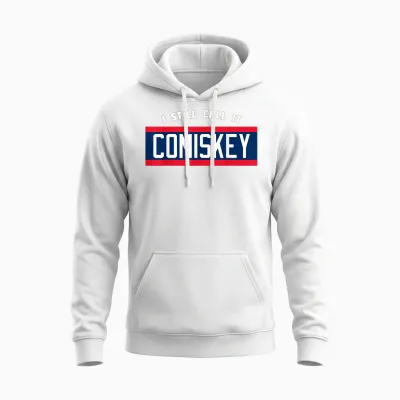 Retro Baseball 80's Throwback Style-I Still Call It Comiskey Unisex Hoodie - White