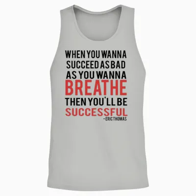 Eric Thomas - Quote 1 Unisex Tank Top - Ash