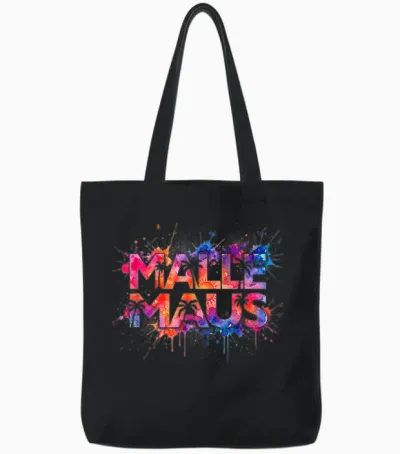 Malle Maus - Mallorca Party Outfit Junggesellinnenabschied Tote Bags - Black