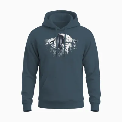 Altitude Du Half Dome Randonneur De Sommet Unisex Hoodie - Dark Heather