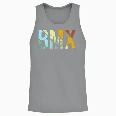 Bmx Retro Unisex Tank Top - Sport Grey