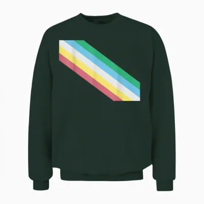 Disability Pride Flag, Disabilities Month, Disability Unisex Sweatshirt - Forest