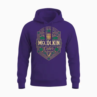 Mccocking Cider Unisex Hoodie - Purple