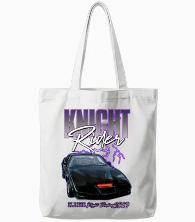 Knight Rider Kitt Knight Industry 2000 Tote Bags - White