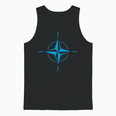Nato Otan Unisex Tank Top - Black
