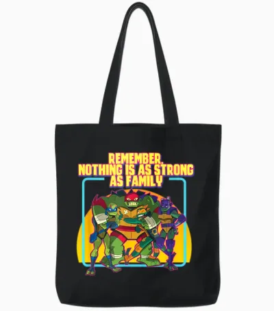 Tmnt - Family Tote Bags - Black