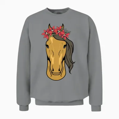She Is Horse Unisex Sweatshirt - Sport Grey
