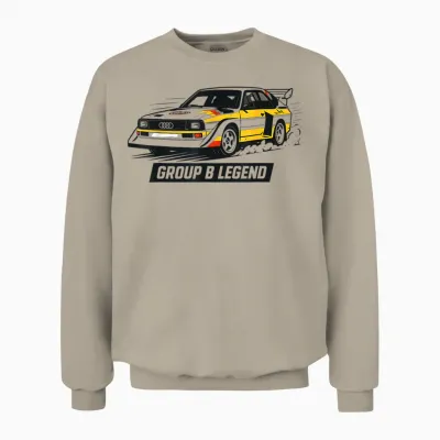 Group B Rally Legend Unisex Sweatshirt - Sand