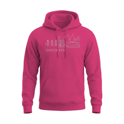 Souvenir Vancouver Canada Gifts Unisex Hoodie - Heliconia