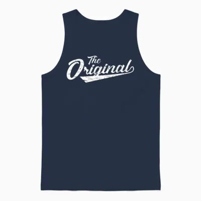 Vater Sohn Partnerlook the Original the Remix Outfit Unisex Tank Top - Navy