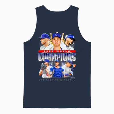 2025 World Champions | Los Angeles La Series Finals Merch Unisex Tank Top - Navy