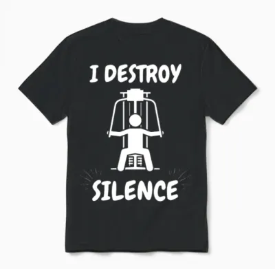 Funny Gym Unisex T-Shirt - Black