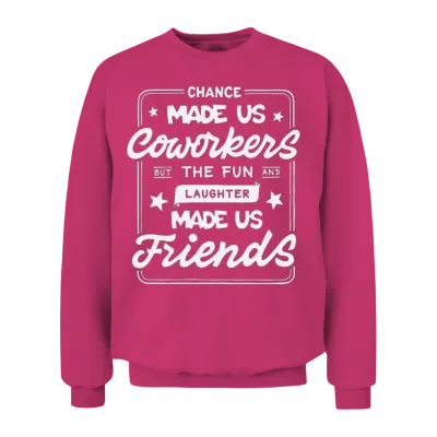 Coworkers Fun Unisex Sweatshirt - Heliconia