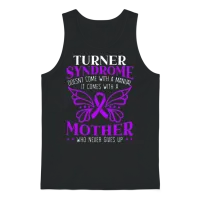 Turner Syndrome Support Turner Syndrome Awareness Unisex Tank Top - Black – 1
