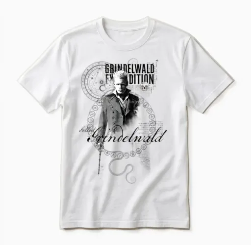 Fantastic Beasts Grindelwald Extradition Unisex T-Shirt in White